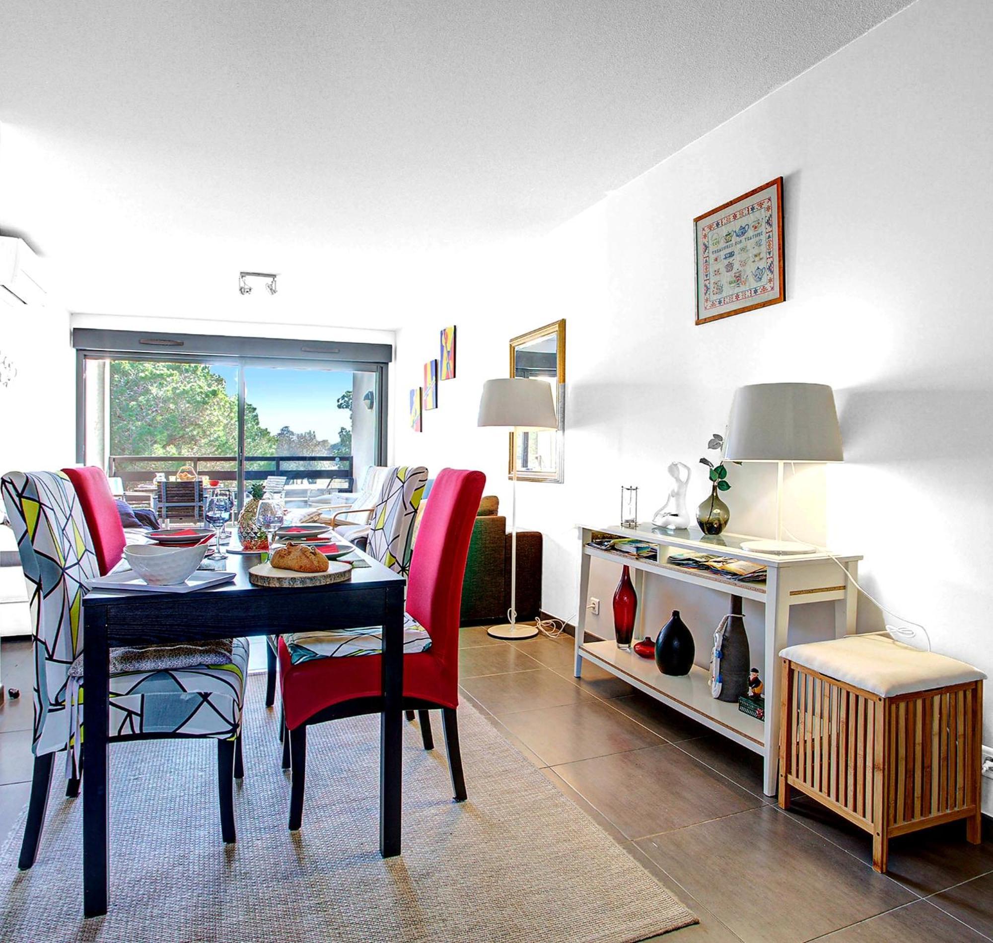 Vert Paradis - Vue Apaisante Sur Golf, Pins Parasols, 2E Etage - 80 M2 Dont Terrasse Avec Pergola, 2 Chambres, 3Et Iles, 3 Clim, Wifi - Piscine, Parking Et Park A Velos, Ascenseur - En Option Linge, Menage - Pistes Cyclables, Mer A Proximite Сен-Киприен Екстериор снимка