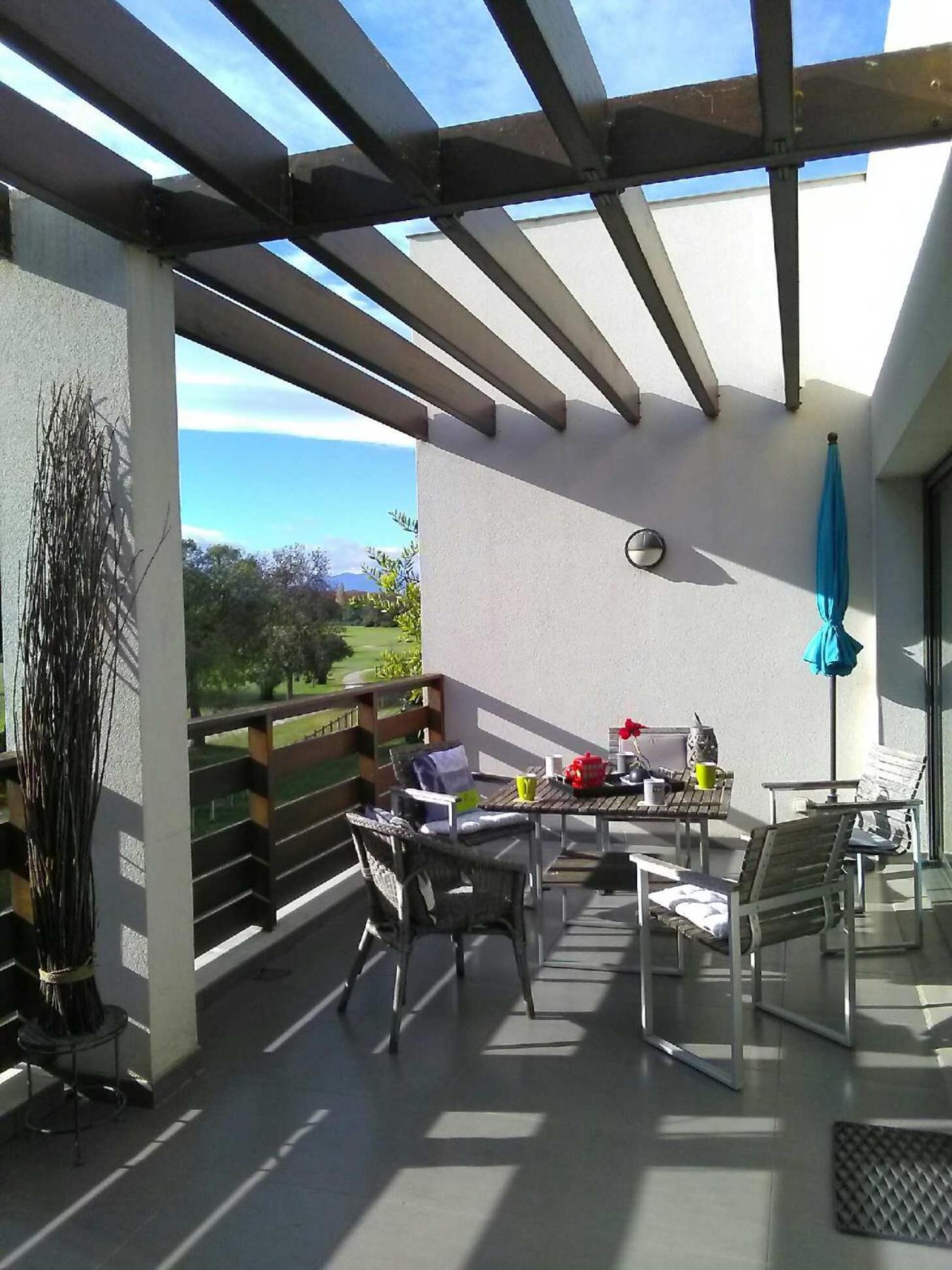 Vert Paradis - Vue Apaisante Sur Golf, Pins Parasols, 2E Etage - 80 M2 Dont Terrasse Avec Pergola, 2 Chambres, 3Et Iles, 3 Clim, Wifi - Piscine, Parking Et Park A Velos, Ascenseur - En Option Linge, Menage - Pistes Cyclables, Mer A Proximite Сен-Киприен Екстериор снимка